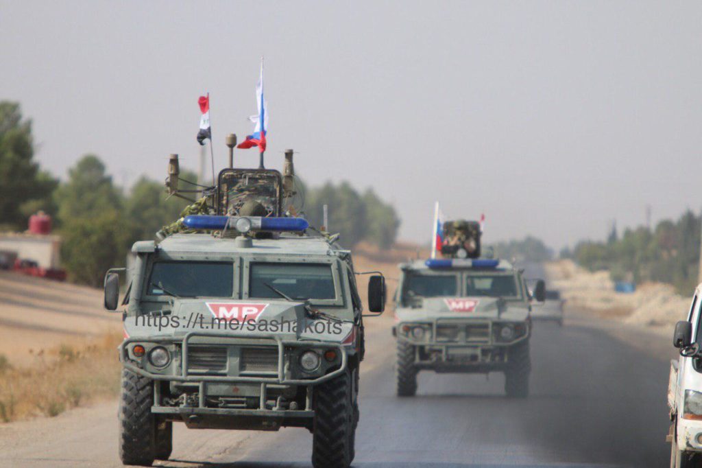 Video, Photos: Russian Military Police Units Patrol M4 Highway