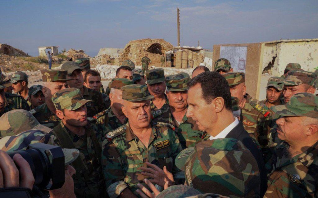 In Photos: Bashar al-Assad Inspects Southern Idlib Frontline