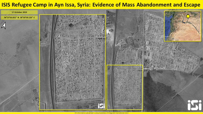 Satellite Images: Turkey Setting Up Military Posts In Captured Part Of Northeastern Syria