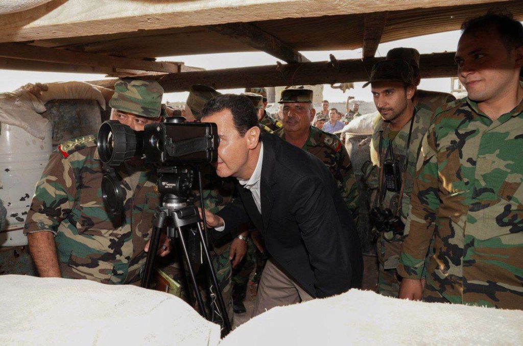 In Photos: Bashar al-Assad Inspects Southern Idlib Frontline