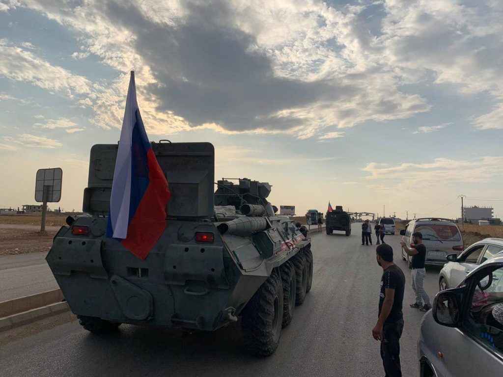 Photos, Videos: Russian Military Police Kicked Off Patrols Around Syria's Qamishly