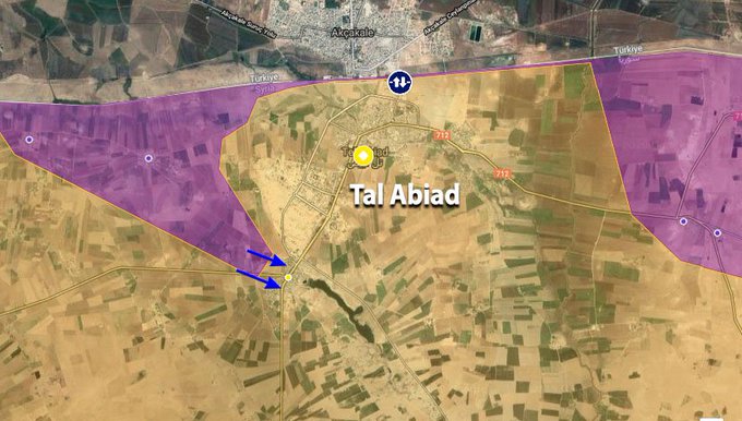 In Maps: Progress Of Turkey-led Forces' Advance On SDF Positions