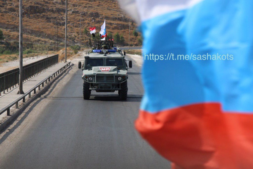 Video, Photos: Russian Military Police Units Patrol M4 Highway