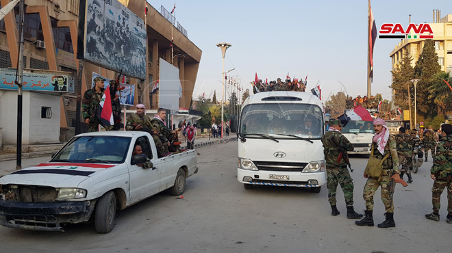 Syrian Army Completes Deployment Along Aleppo-Hasakah Highway East Of Euphrates (Photos)