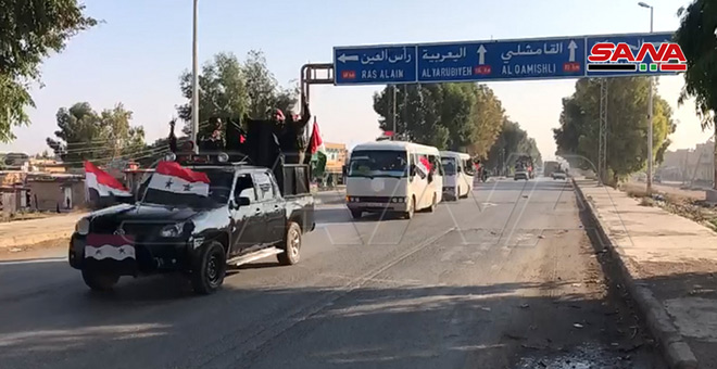 Syrian Army Completes Deployment Along Aleppo-Hasakah Highway East Of Euphrates (Photos)