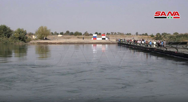 Syria & Russia Open Bridge Linking Eastern And Western Banks Of Euphrates In Deir Ezzor (Photos)