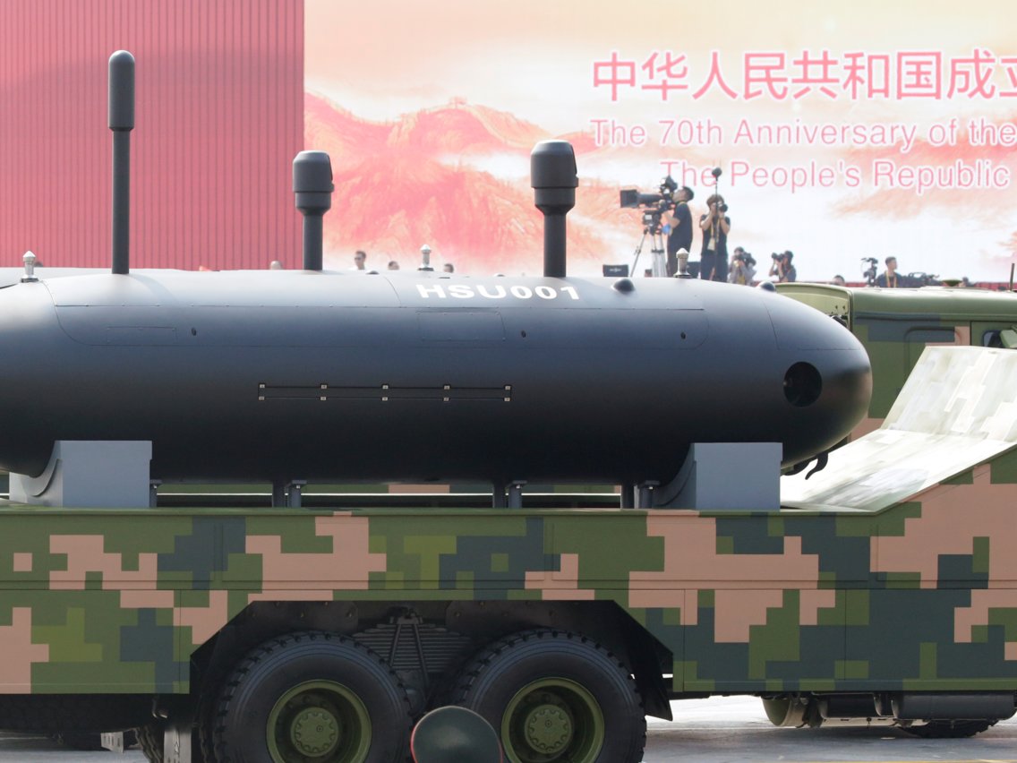 China Unveils Its First Ever Autonomous Underwater Vehicle