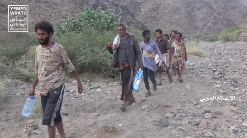 Photos, Video: Saudi-led Forces Surrender To Houthis En Masse