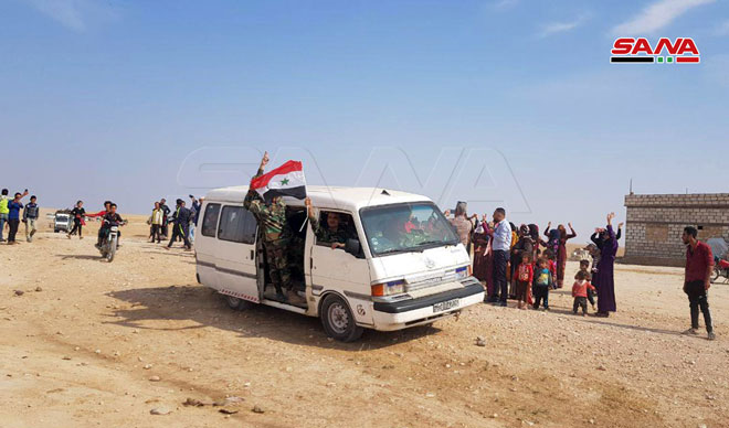 Syrian Army Completes Deployment Along Aleppo-Hasakah Highway East Of Euphrates (Photos)