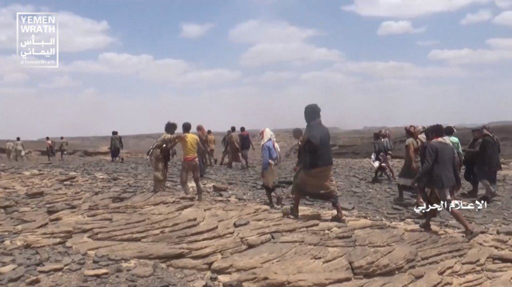 Photos, Video: Saudi-led Forces Surrender To Houthis En Masse