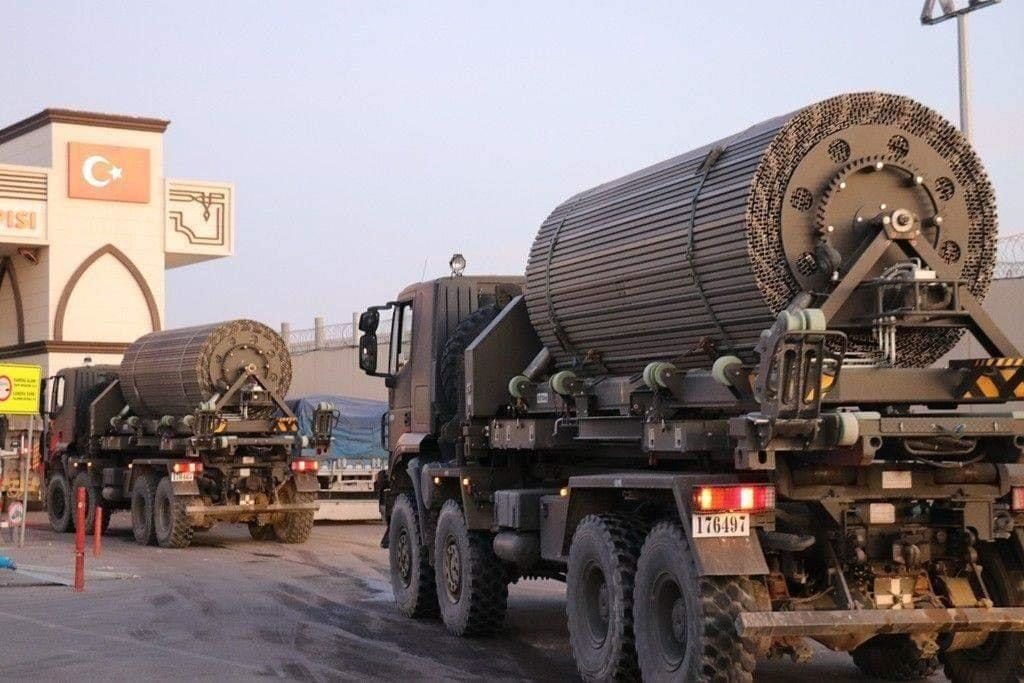 Turkey Deploys Floating Bridge Equipment North Of Manbij (Video)