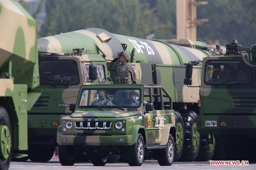 China Celebrates National Day With Massive Military Parade