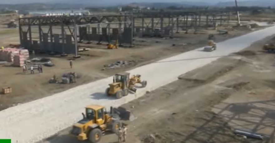 Russia Continues Large-Scale Construction Works At Hmeimim Airbase In Syria