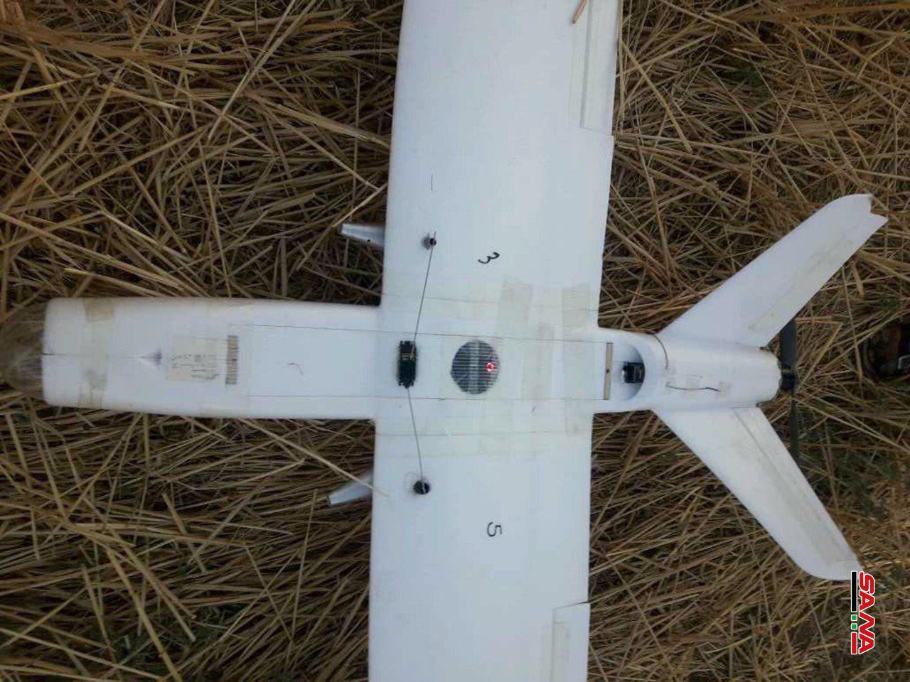 Syrian Army Shoots Down Armed Drone South Of Ras Al-Ayn (Photos)