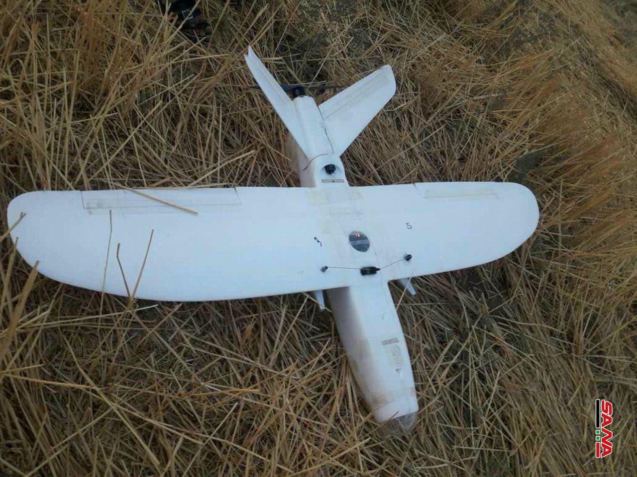 Syrian Army Shoots Down Armed Drone South Of Ras Al-Ayn (Photos)