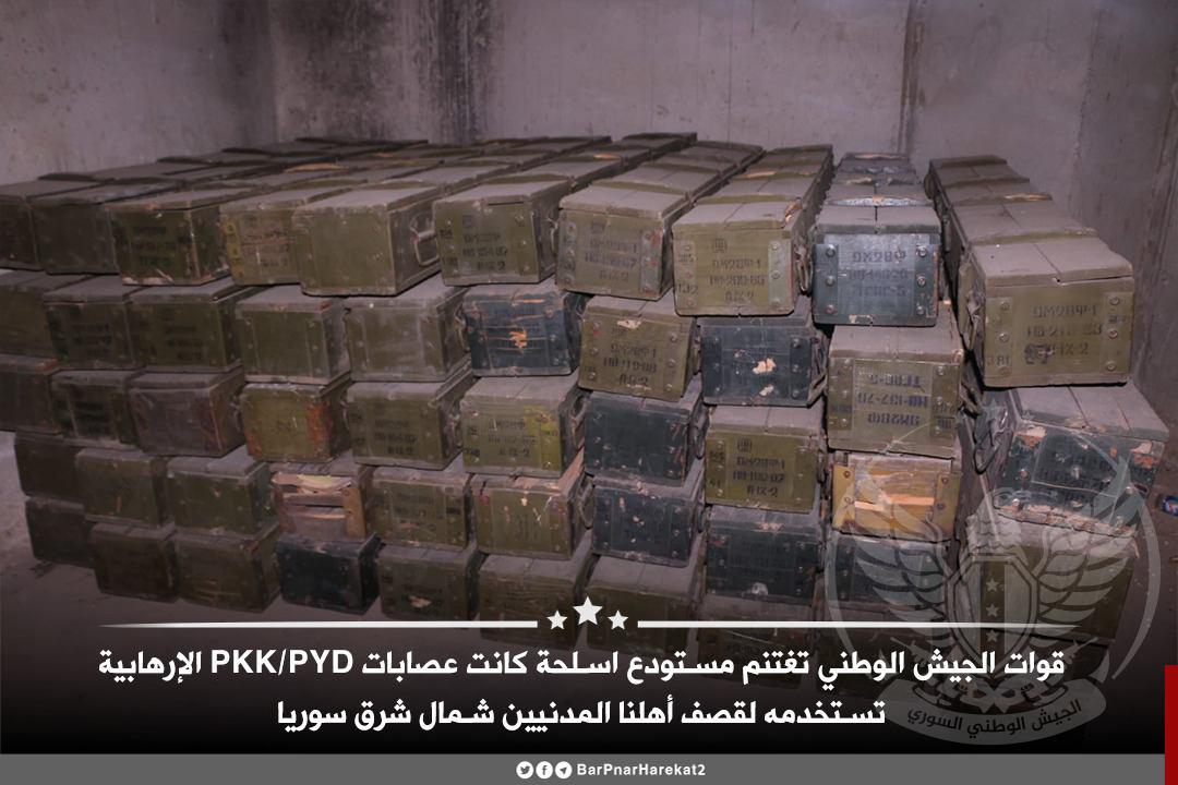 Turkish-Backed Militants Capture Large SDF Ammo Depot (Photos)