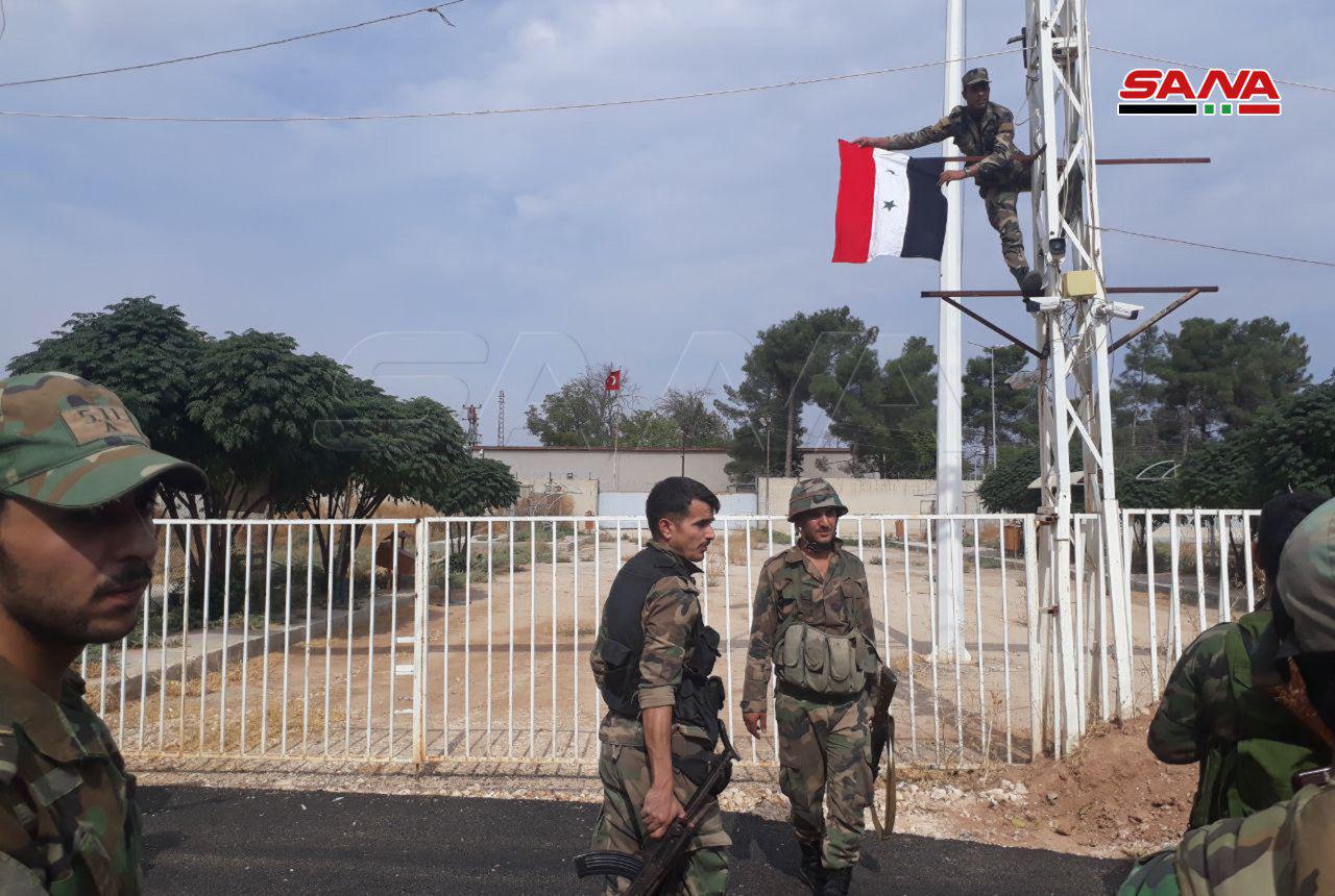 SDF Hands Over Kobane Border Crossing To Syrian Army (Photos)