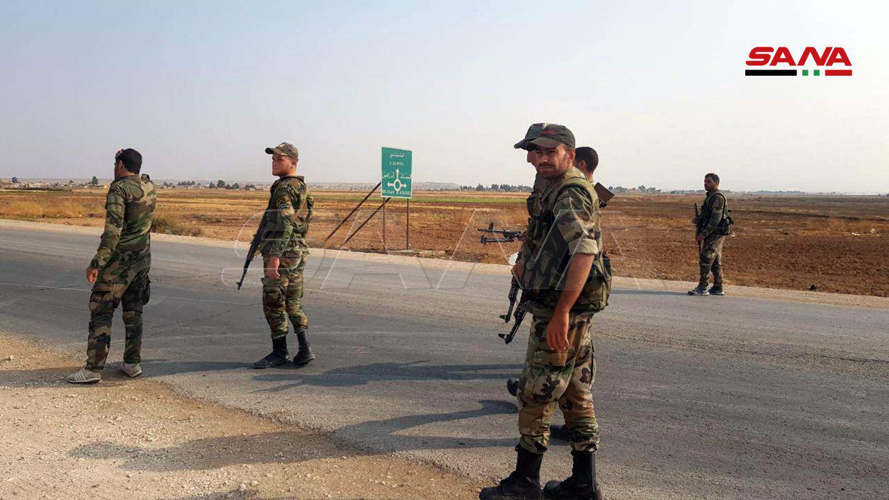 Syrian Army Enters U.S. Base In Northern Al-Hasakah (Photos)