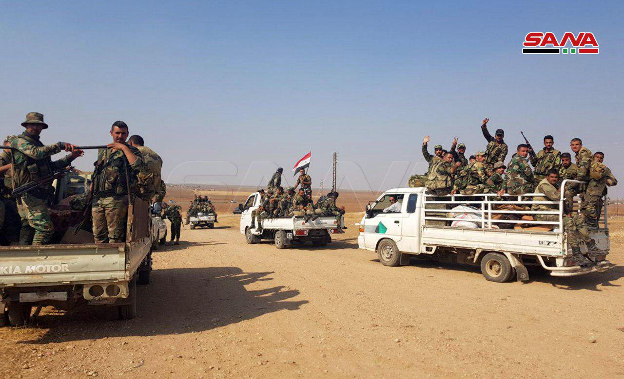 Syrian Army Enters More Villages In Northern Al-Hasakah To Support SDF (Photos)