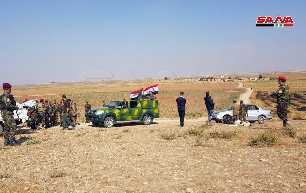 Syrian Army Enters More Villages In Northern Al-Hasakah To Support SDF (Photos)