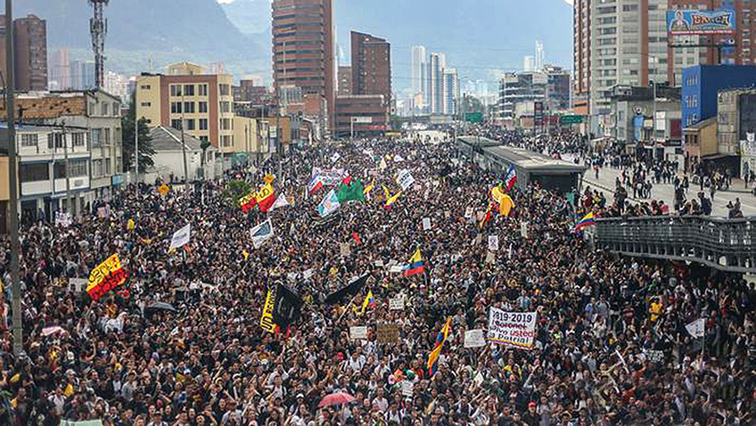 Colombia: Large Military and Police Presence after Two Days of Mass Protests