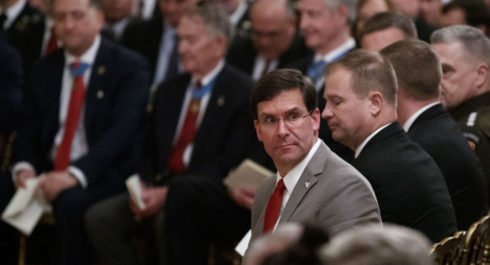 US Defence Secretary Esper Warns Russia, China Flex AI Military Muscles