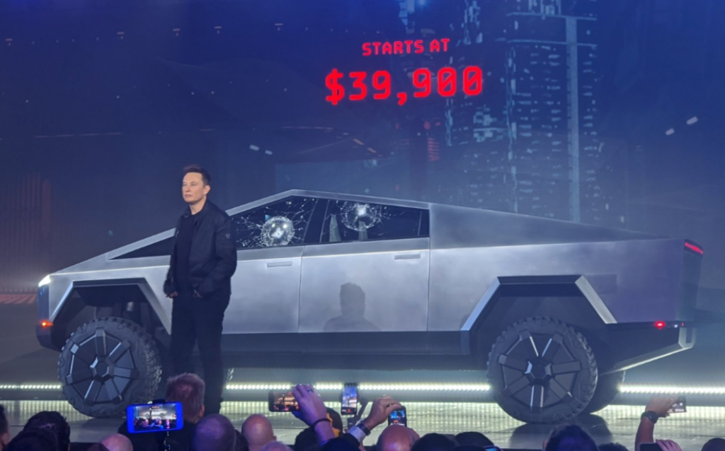 "Oh My F*cking God": Elon Musk’s Bizarre Cybertruck Unveiling Goes Horribly Wrong