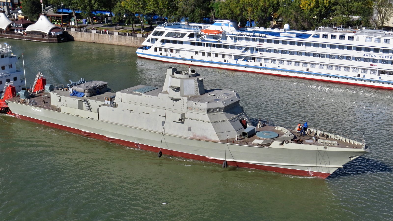 First Two Karakurt-Class Corvettes Produced In Crimea Launched To Sea