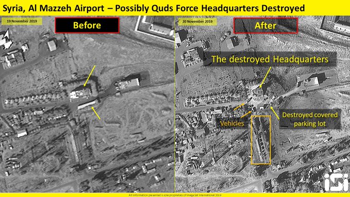 Satellite Images: Iranian Positions Targeted In Recent Israel Attack On Syria