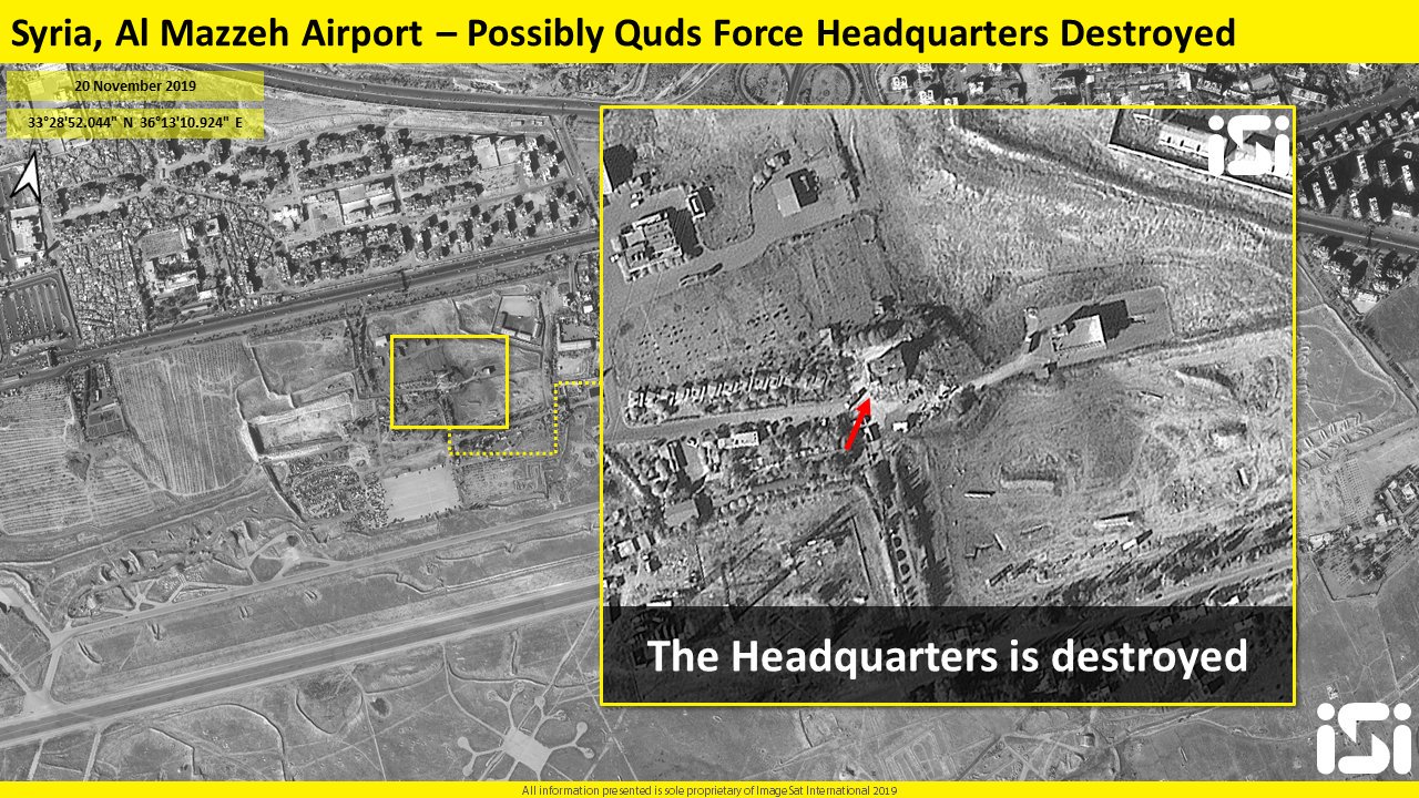 Satellite Images: Iranian Positions Targeted In Recent Israel Attack On Syria