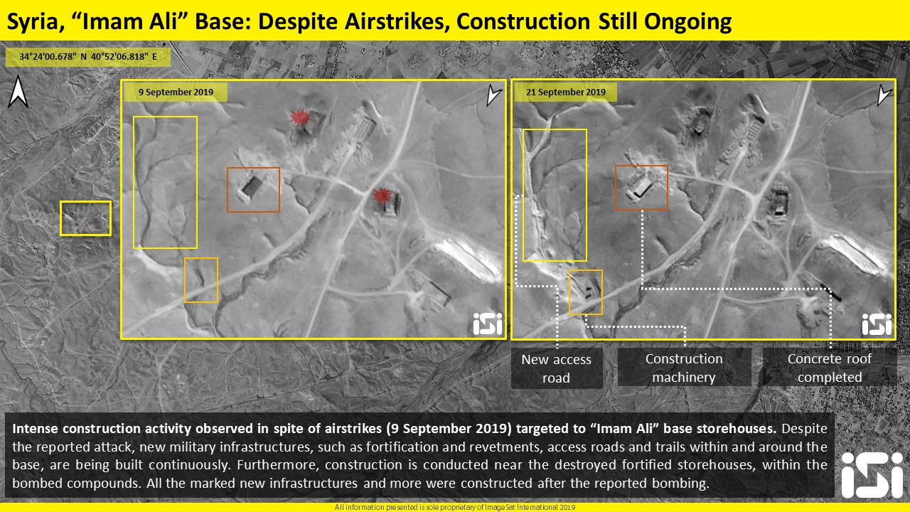 Satellite Images Show Intensive Constriction At Alleged Iranian Base On Syrian-Iraqi Border