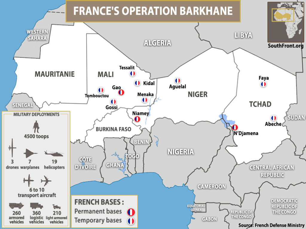 French Forces Permanently Deployed Outside Europe