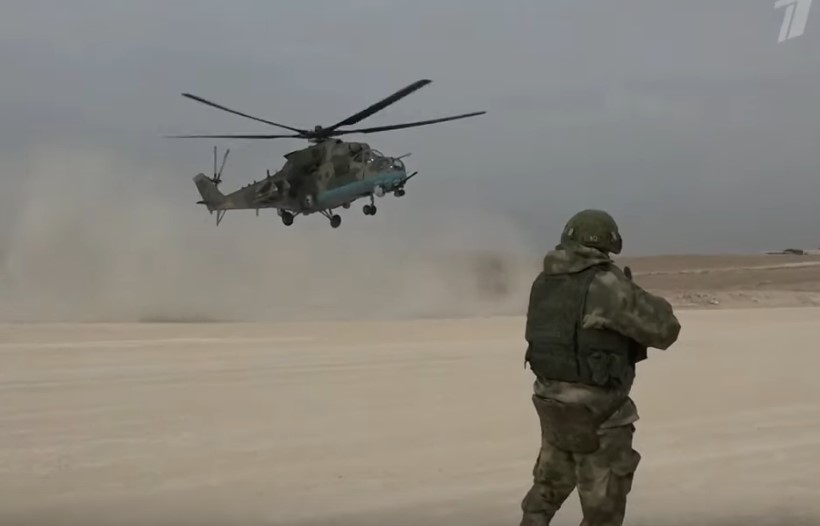 First Video From Another US Base In Syria Captured By Russians