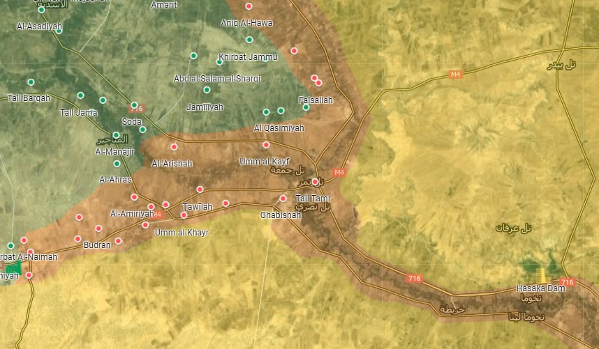 Kurdish Forces Launch Counter-Attack In Northern Al-Hasakah