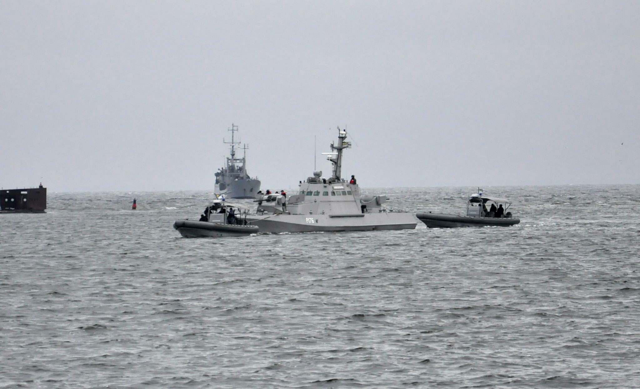 Russia-Released Ukrainian Ships Arrive In Ukraine