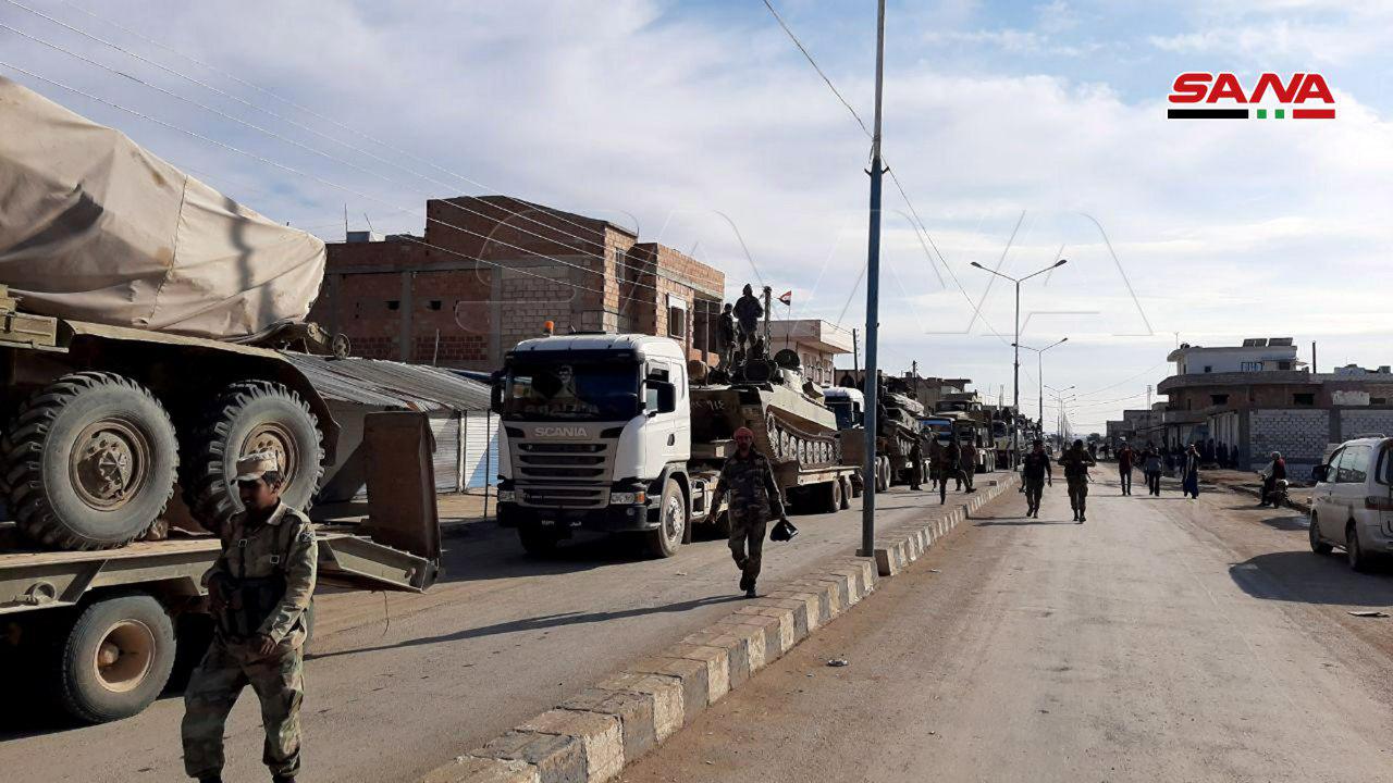 Syrian Army Reinforces Positions South Of Ras Al-Ayn, Deploys Artillery, Rocket Launchers (Photos)