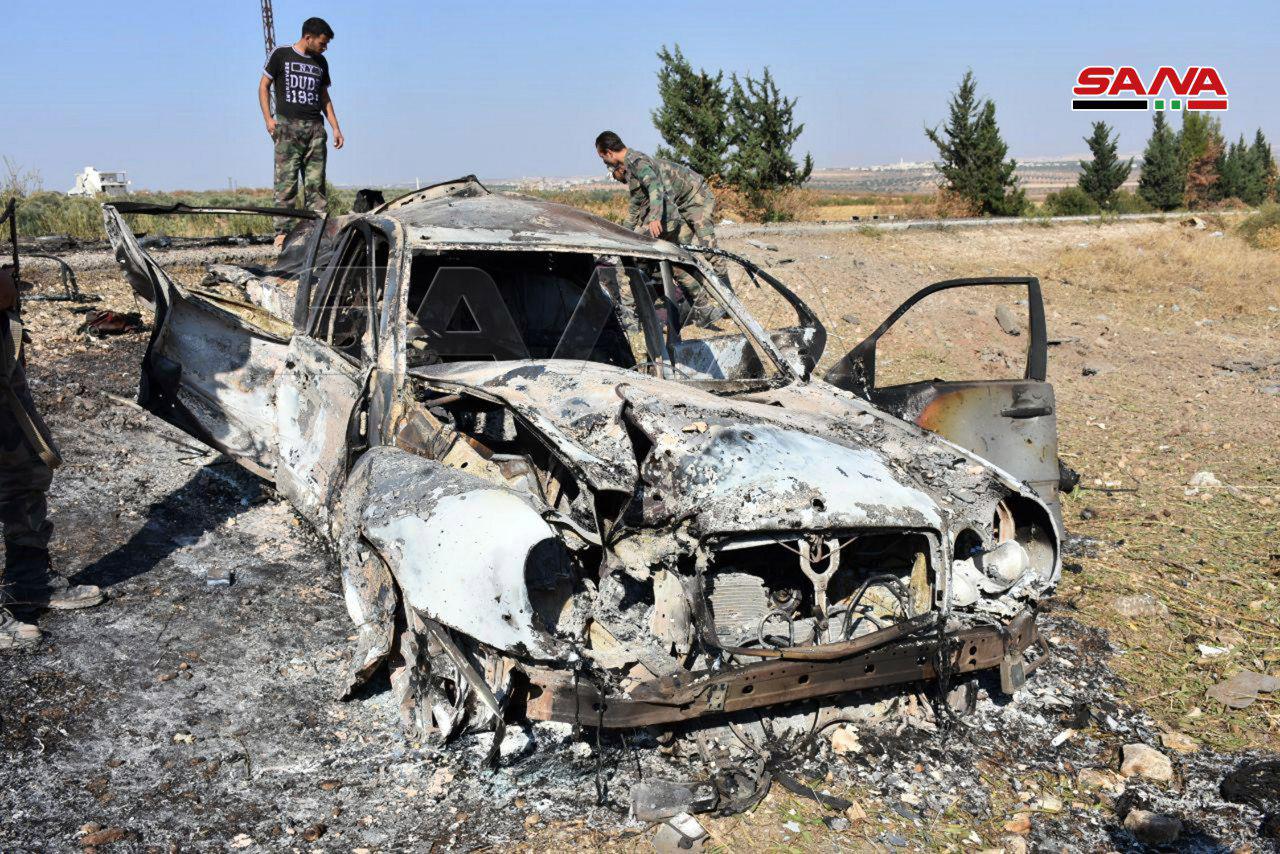 Syrian Army Foils SVBIED Attack In Southern Idlib (Photos)