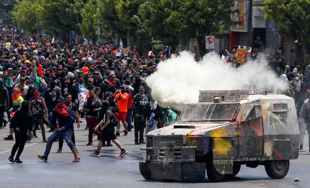 U.S. Helping “Legitimate Governments” in Latin America to Prevent Protests from “Morphing into Riots”