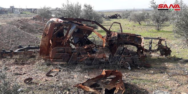 Militants' Destroyed Equipment And Abandoned Positions In Southeast Idlib (Video, Photos)