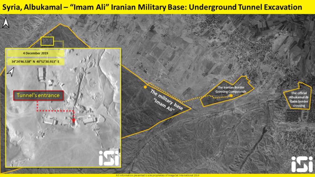 Satellite Images Allgedly Show Iranian Undeground Infrastructure For Missiles In Syria's Al-Bukamal