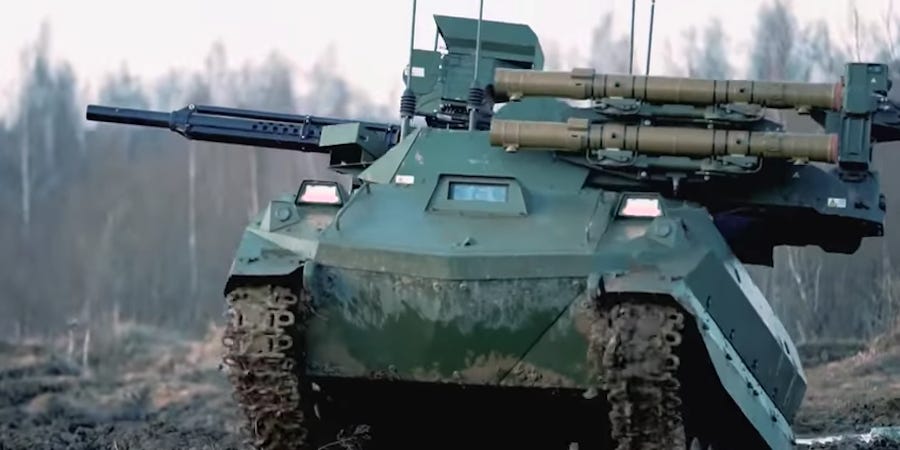 Uran-9 Combat Robot Syria Deployment: Issues And Prospects