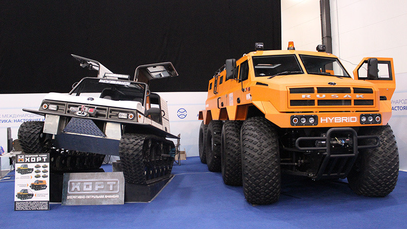 Russia's New Arctic All-Terrain Vehicles