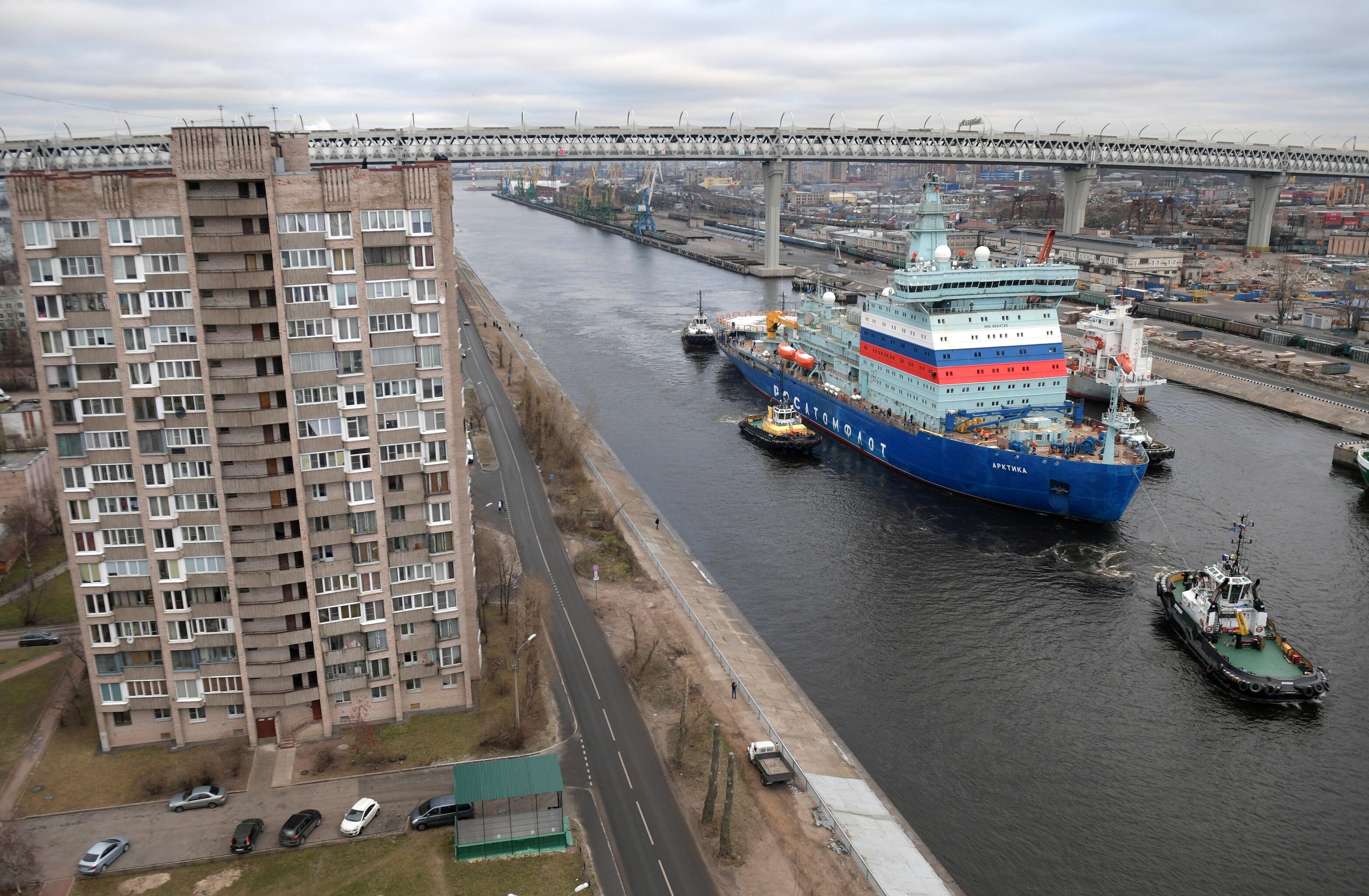 Russia's New Nuclear Icebreaker Arktika Enters First Stage Trials (Photos, Videos)