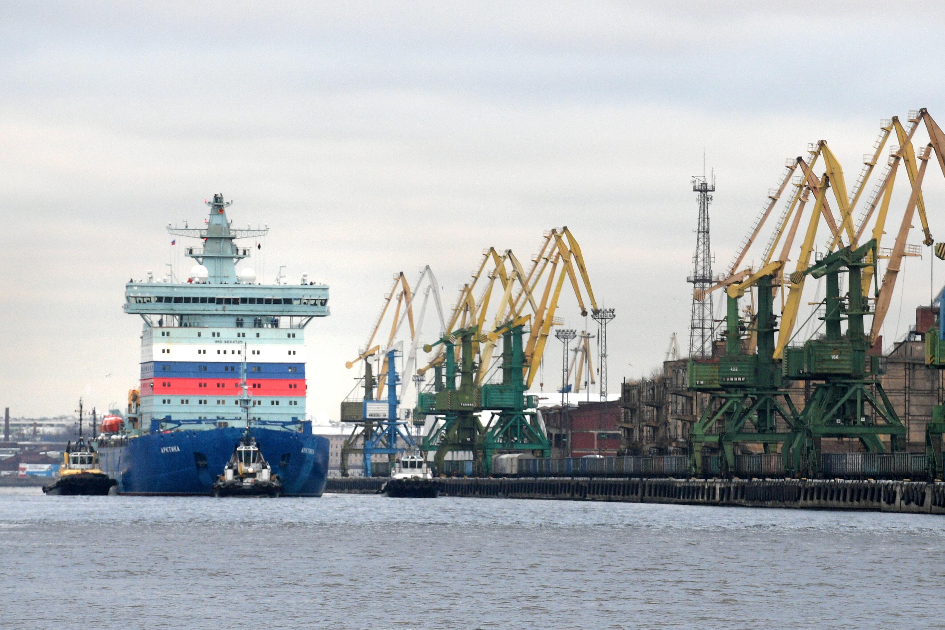 Russia's New Nuclear Icebreaker Arktika Enters First Stage Trials (Photos, Videos)