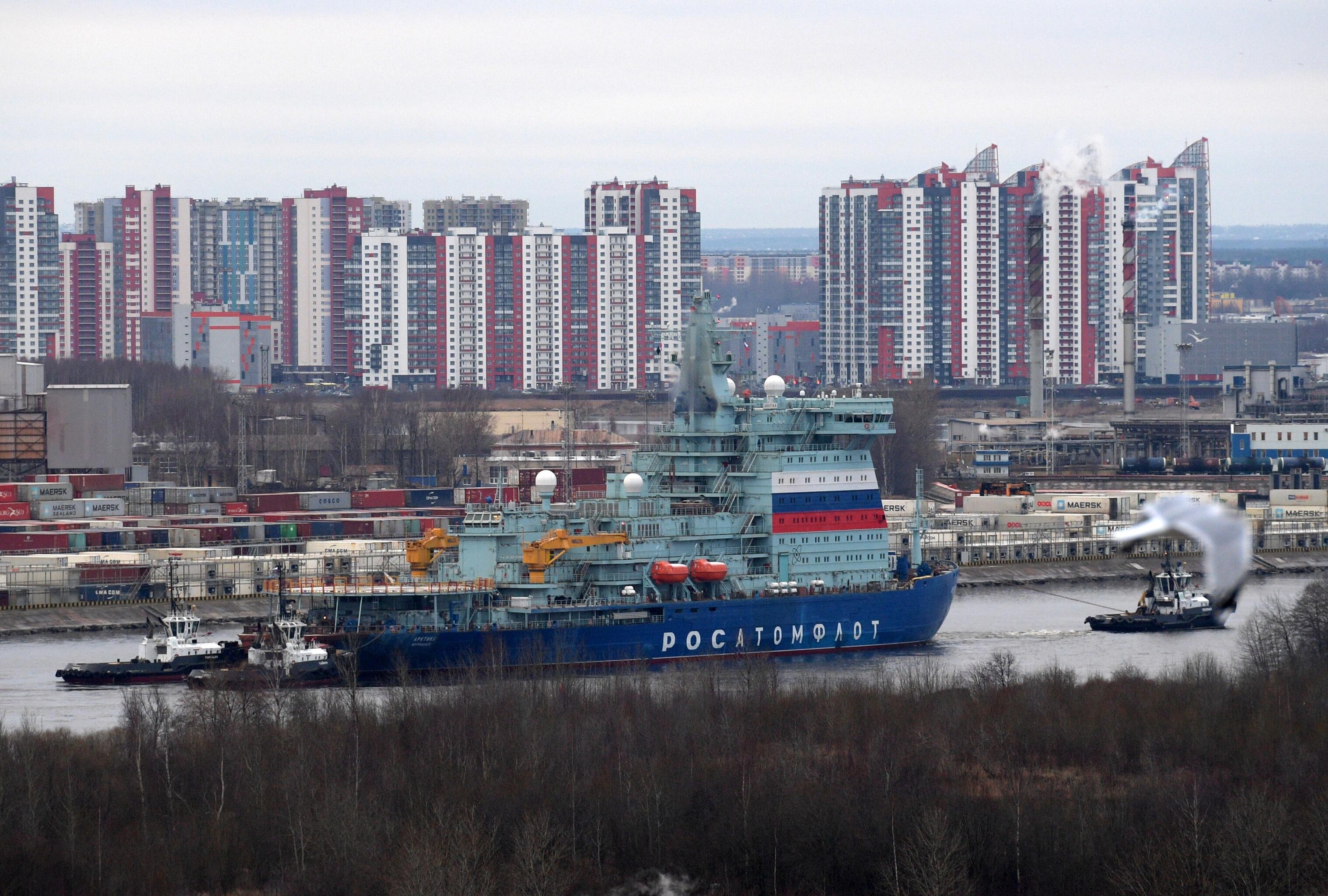 Russia's New Nuclear Icebreaker Arktika Enters First Stage Trials (Photos, Videos)