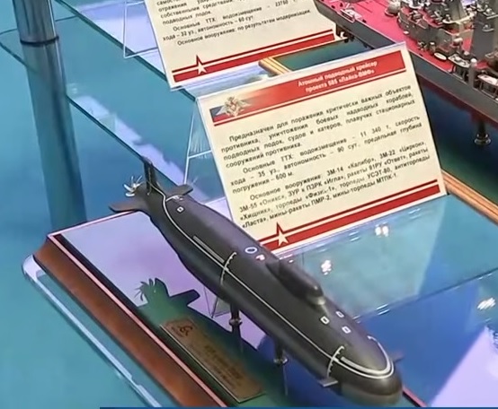 Russia's Fifth-Generation Nuclear Submarine Cruiser To Be Armed With Zircon Hypersonic Missiles