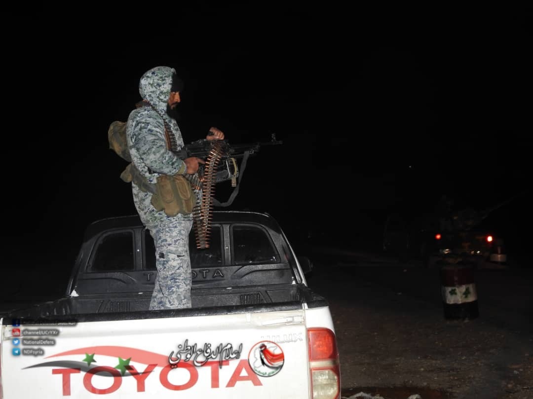 National Defense Forces Reinforce Deir Ezzor Main Highway Following Reports Of ISIS Attack (Photos)