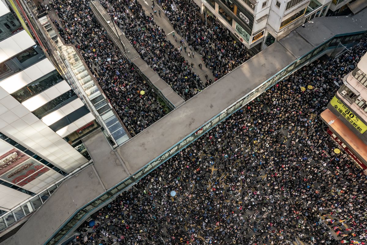 Six Months of Protests in Hong Kong Marked With Massive Rally