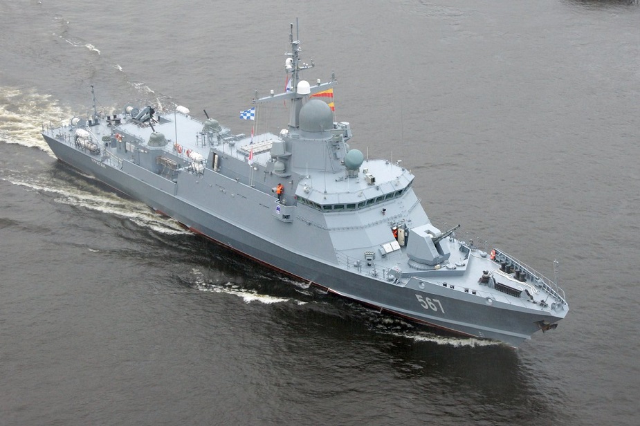 Russia Laid Another Karakurt-Class Guided Missile Corvette Armed with Kalibr Cruise Missiles