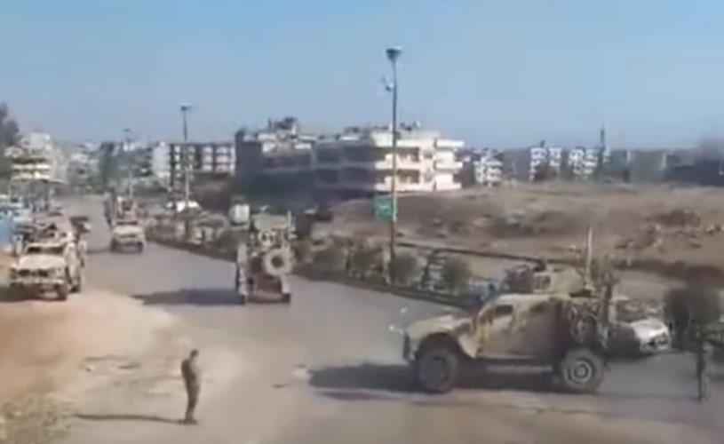 In Video: Syrian Army Blocked US Military Convoy Near Qamishli Airport